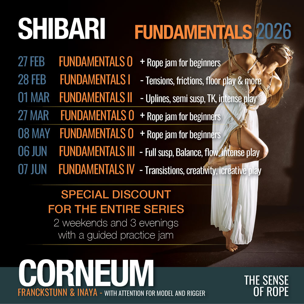 Tantra Shibari workshop. Connection,The Art of Shuuchinawa Workshop, Greeting ties, Newaza, Body handling, Yukimura, Kirigami, Hajime Kinoko, Midori, Kurogami, Ropunawa, Nikola, Osada, Naka, Hajime Kinoko, Osada Steve, Nawashi Kanna, Naka Akira, Yukinaga Max, Midori, Riccardo Wildties, Pedro, Luxuria, Yagami Ren, Gorgone, Gestalta, WykD Dave, Clover, Fuoco, Fred Hatt, Yoroi Ryu, Kazami Ranki, Sophia Rose, Ichinawa, Kubi-nawa, Te-nawa, Hiza-nawa, Muna-nawa, Kaikyaku, shibari workshop, hashira workshop, dynamic hashira, predicament, breath play, Corneum, Belgium, Lennik, Brussels